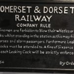 somerset and dorset railway - company rule