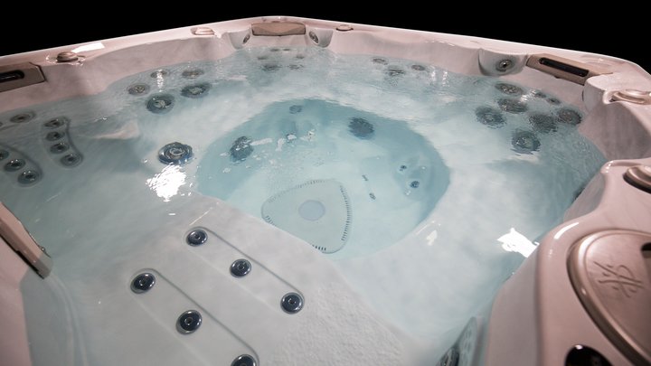 Bromine Hot Tub - this is an example of the Hydropool hot tub that I have.